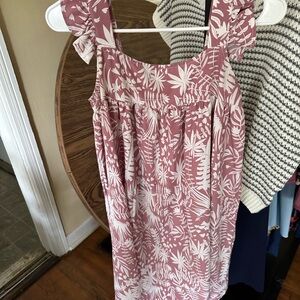 Kids Floral Pink and White Sundress